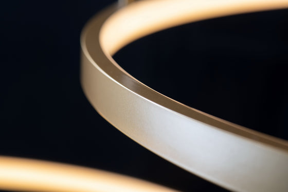 Luna Two Rings Ceiling Light