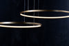 Luna Two Rings Ceiling Light