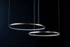 Luna Two Rings Ceiling Light