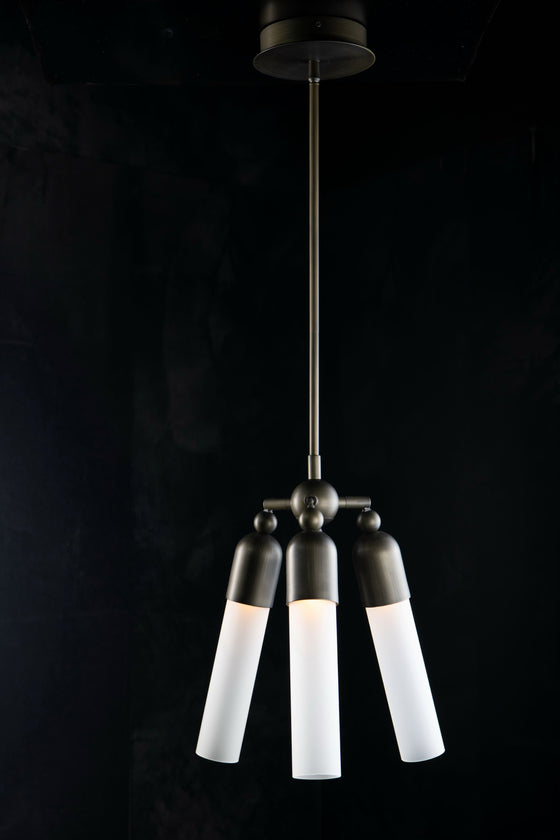 Trio Modern Bronze Pendant Light