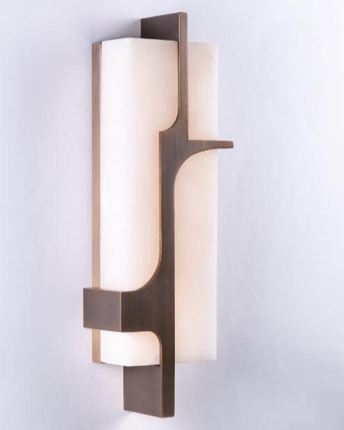 Zeta Alabaster Wall Sconce