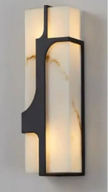  Zeta Alabaster Wall Sconce